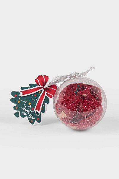 DeFacto Κοριτσίστικο εσώρουχο με χτενισμένο βαμβακερό θέμα την Πρωτοχρονιά G4005A825WN