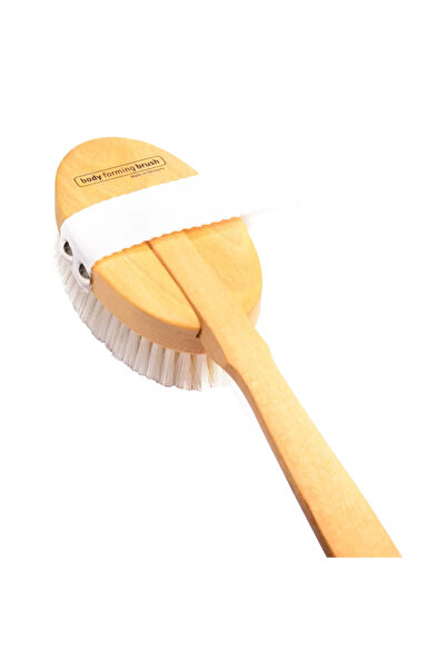 Keller Perie de masaj cu mâner lung pentru corp și baie, cu peri din fibră