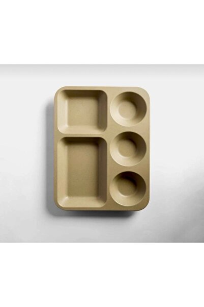 cc bin shihon 5-piece melamine breakfast plate, healthy and break-resistant, 33*28 cm