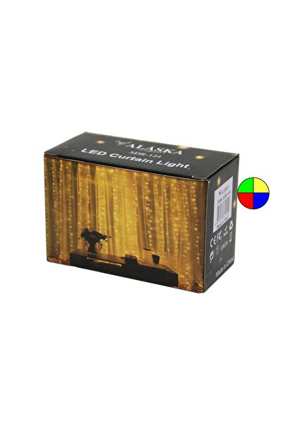 Go İthalat GÜN IŞIĞI 3X3MT USB - KUMANDALI TEL PERDE LED - DEKOR LAMBA (5224)