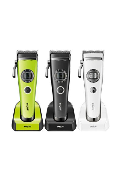 VGR V-880C Profesyonel BLDC Motorlu Şarjlı Saç Kesme Makinesi - Seramik Bıçak...
