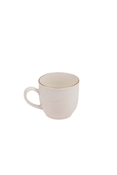 Asi Home Coffee Cup Set 12 Pieces, Cream Gold, MLN 12 KT 14 R