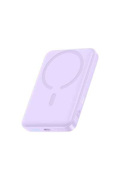 Baseus EF FM Mini Mag 10.000 mAh 22.5W Manyetik Powerbank – Mor