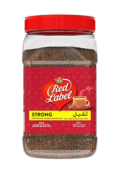 Brooke Bond Red Label Black Loose Tea Jar, 370G