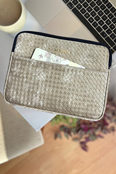 worken 13/14 Inch Tablet Case Nubuck, Waterproof, Shockproof, Zippered, Black