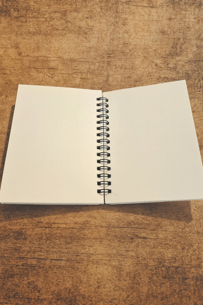 Mia Pera Glittery 4-Pocket Notebook New Year Unlined Spiral 11X14.5 cm New Year's Eve