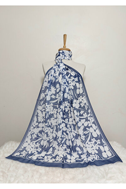 istanbul prensesleri Patterned Floral Model Shawl French Cotton, Stretchy, Soft Shawl, High Quality.