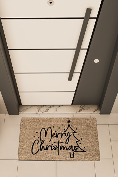 Dormot Yüksek Kaliteli Dijital Baskı Kahverengi, Yeni Yıl, Merry Christmas, Y...