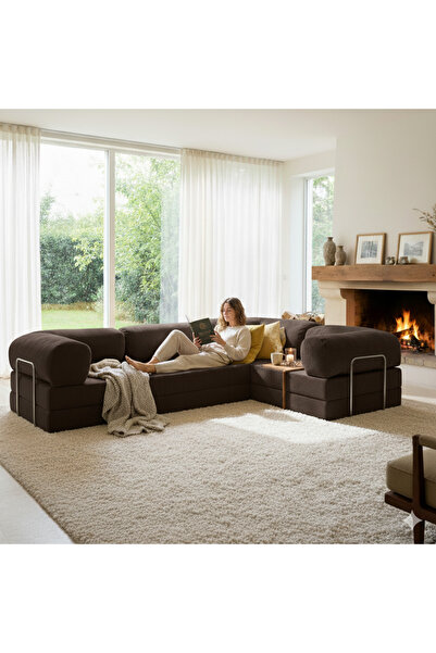 DECHOME 300X200 Kapali Köşe | KOŞE Koltuk | Yıkanabilir | Çok Fonksiyonlu Yer...