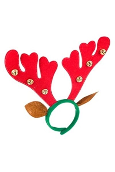 Jumbo RED DEER ANTLERS CROWN WITH BELLS