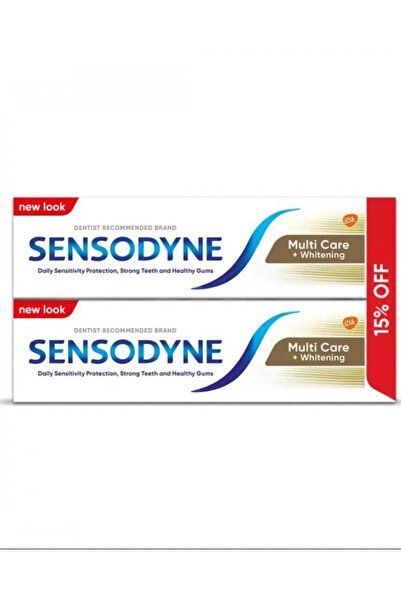 Şen معجون أسنان سنسوداين للعناية المتعددة والتبييض ٢ × ٧٥ مل