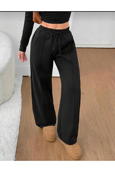 LACKH Sweatpants with Wide Legs, Comfortable Wear, Cimali Winter