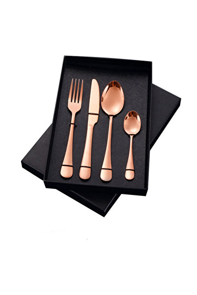 Partenya Premium Stainless Steel 4-Piece Cutlery Set – Tableware Set for 1 Pe...