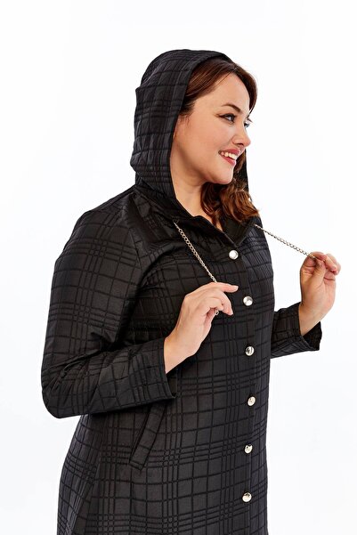 Laden Γυναικείο παλτό μεγάλου μεγέθους καπιτονέ ελαφρύ Mother υψηλής ποιότητας