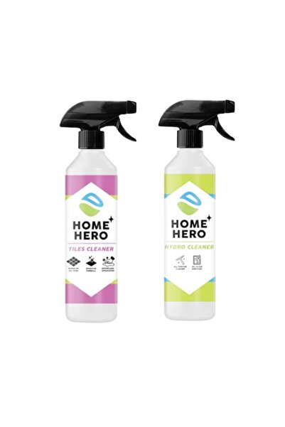 homehero Professional 2-Pack 500ml — Tiles Cleaner + Hydro Cleaner