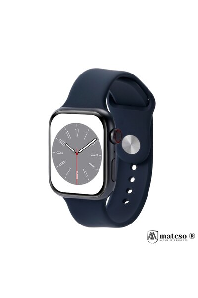 matcso by CSM 4U PRODUCTS® matcso H13pro+ Smartwatch 1.95" TFT 320x385, IP68, NFC, Magnetic Charger, Black