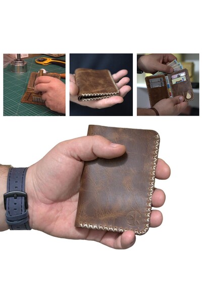 ELYK Creation Wallet, made of genuine leather, Jack M