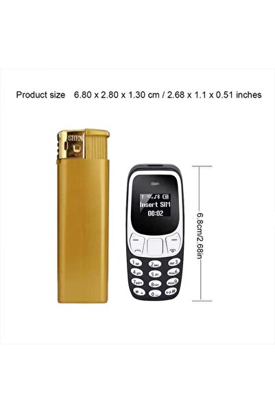 Nokai L8STAR Very Small Dual SIM Mobile Phone