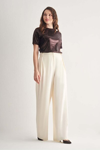 UTOPIAN Payetli Triko Bluz