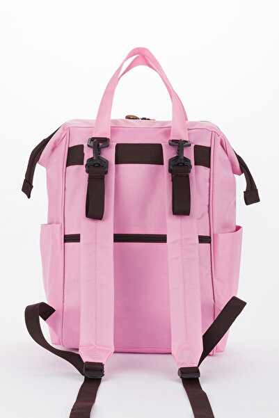 Lui Baby Mother Baby Care Backpack with Thermal Bottle Compartment, Strap Attachment and Keychain Gift