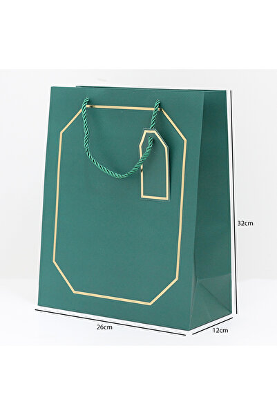 Generic 12 pieces of gold-framed gift bags