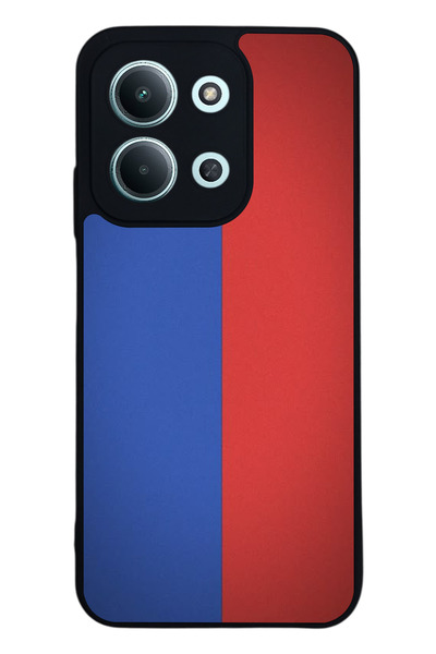 Aksel Kılıf متوافق مع Xiaomi Redmi 15C مطبوع ، أسود غير لامع، سيليكون ناعم، و...