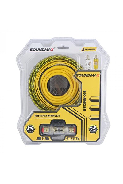 Genel Markalar SX-AWG83 Oto Anfi Kablo Seti 83GA