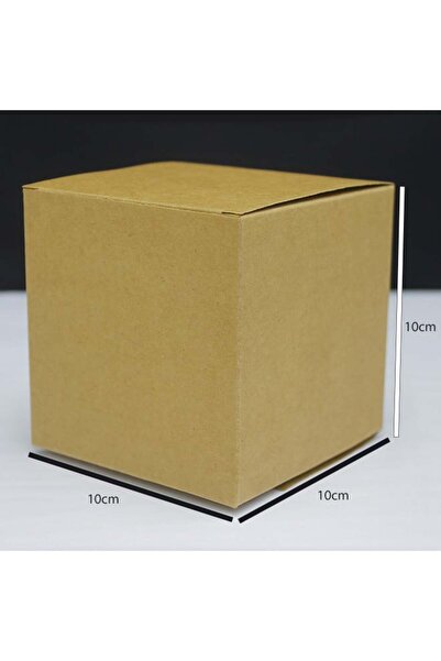 Generic 12 pieces of 10*10*10 cm paper perfume boxes, cardboard color, dimens...