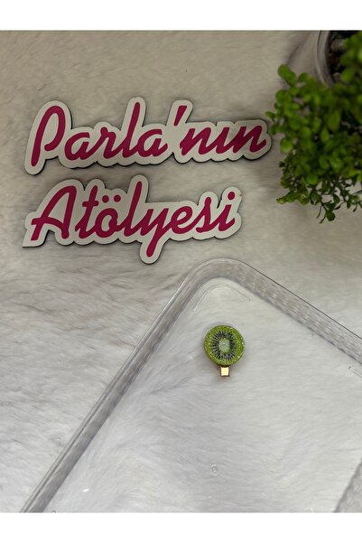 SOFT Дівчача шпилька для волосся з кліпсою у вигляді ківі