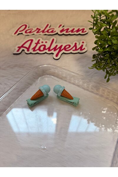 SOFT Дівчача 3D-кліпса з подвійною застібкою, спеціальний дизайн, зелене моро...