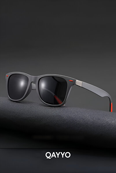 QAYYO Accessories Pint Polarized Unisex Black Luxury Sunglasses