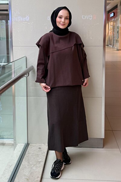 Ghisa Scarf Collar Wool Knitwear Tunic