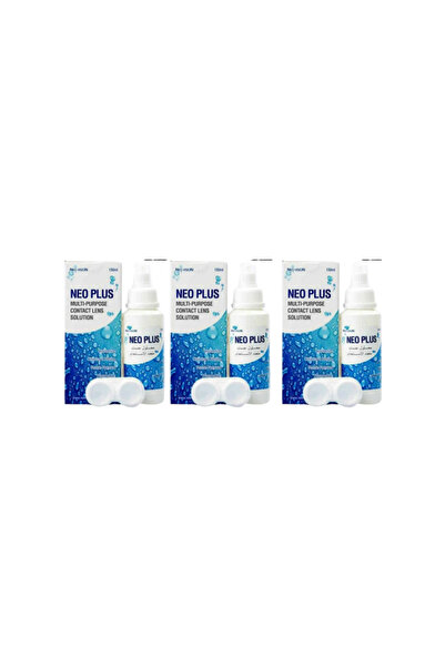 NEO PLUS Neo Plus Multipurpose Contact Lens Solution 130ml 3 Pack