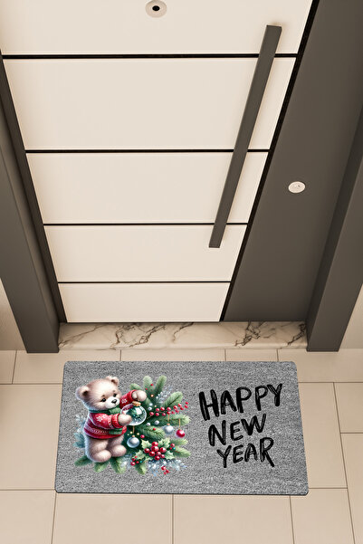 Dormot Високоякісний цифровий друк, Новий рік, Веселого Різдва, новорічна тематика, килимок для дверей