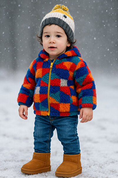 desipark Çocuk ug ugy içi kürklü bot ultra mini bebek