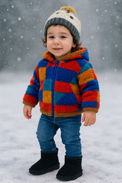 desipark cizme pentru copii – cu blană – impermeabile – talpă anti-alunecare ug