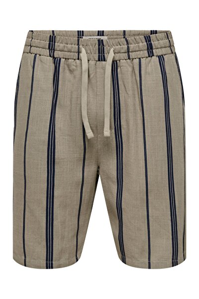 Only & Sons Ανδρικό γκρι σορτς ONSTINUS STEPAN SHORTS 006 - 22033632