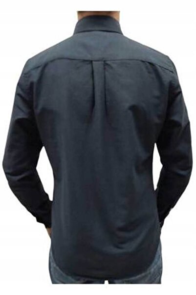 Ralph Lauren men's shirt, cotton, dark blue, XXL