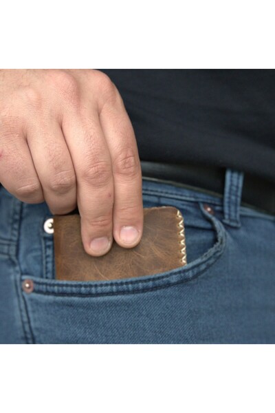 ELYK Creation Men's wallet made of genuine leather, Jack L