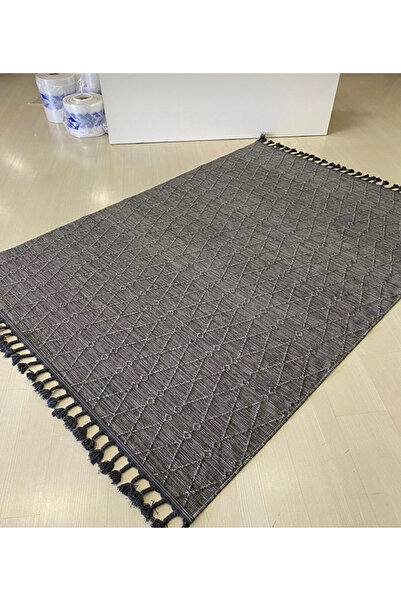 Reform Halı Nepal Sisal Gri Kesme Halı 6040