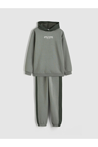 LC Waikiki Shining Choices from Shining Store Hooded Boy's Tracksuit Set