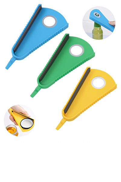 Mode Cool 4-in-1 Lid Opener – Practical Multi-Purpose Kitchen Tool for Jars, Bottles, and Cans