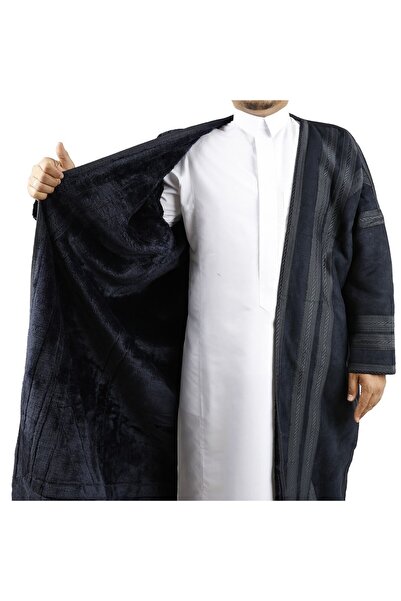 Generic Men's fur coat without a hood