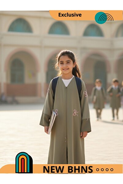 BHNS Colorful girls' abayas, children's clothing for girls, gifts for young girls, girls' jalabiyas, gifts for girls, outfits for children's occasions