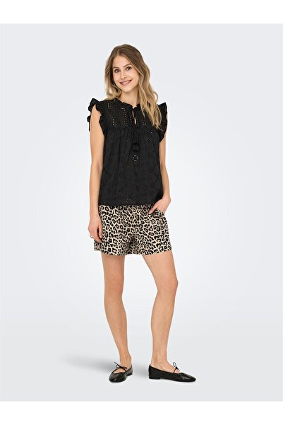 ONLY Onllowa Shorts Ptm Women's Beige Shorts - 15347718