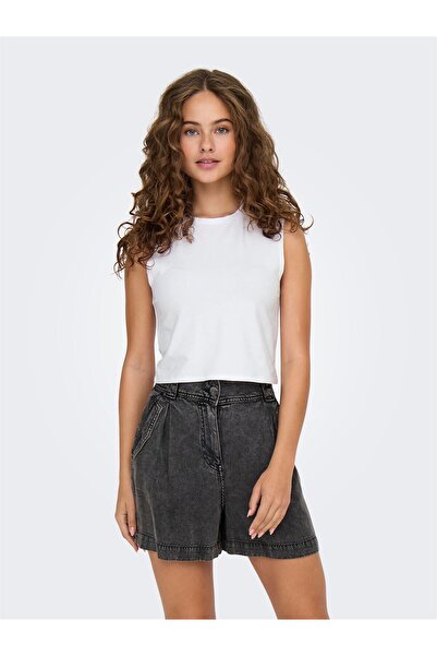 ONLY Onlchoice S/L 2-Pack Top Box Jrs Women's Bright White Tank Top - 15343461