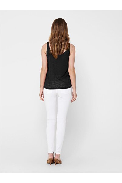 ONLY Onlfrida Tank Topjrs Noos Women's Black Tank Top - 15194667