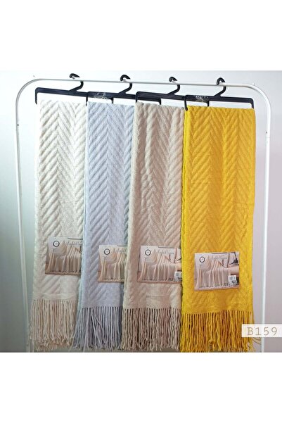 Reiashn Decorative throw blanket for sofa and bed, 150*120 cm