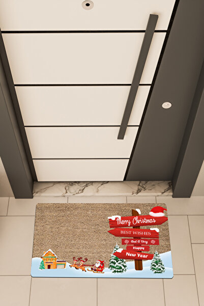 Dormot Yüksek Kaliteli Dijital Baskı, Yeni Yıl, Merry Christmas, Yılbaşı tema...