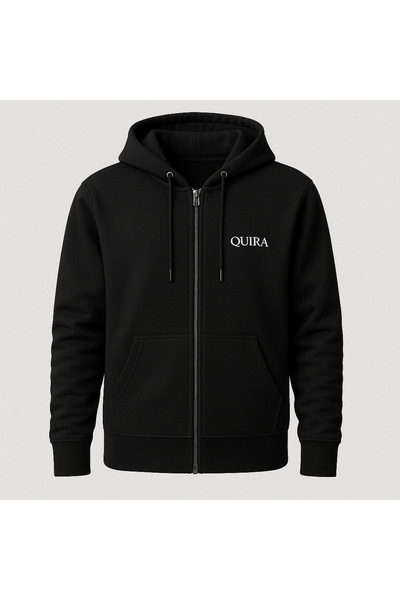 Unisex Premium Fermuarlı Hoodie